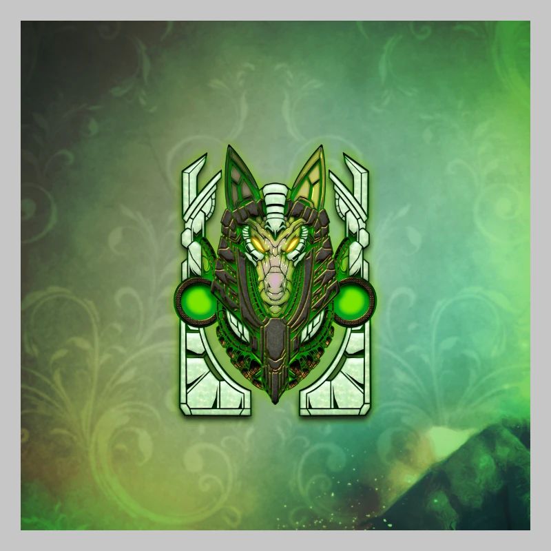 Awesome anubis cyberpunk mask