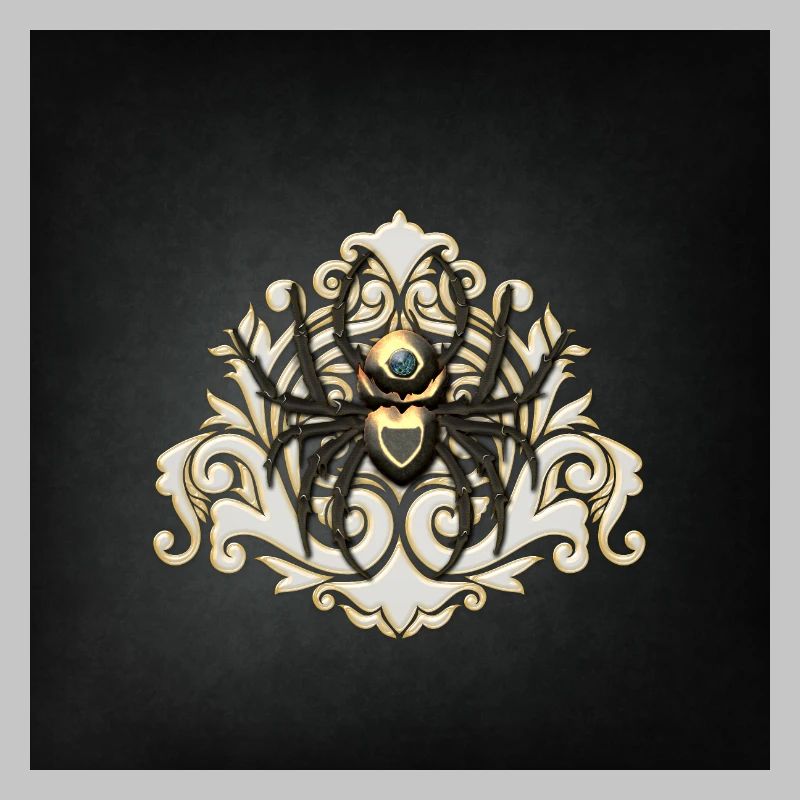 Geniale Steampunk-Spinne