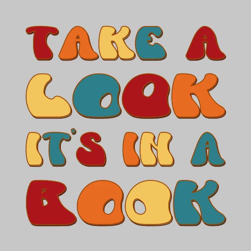 Take a look, it's in a book retro design