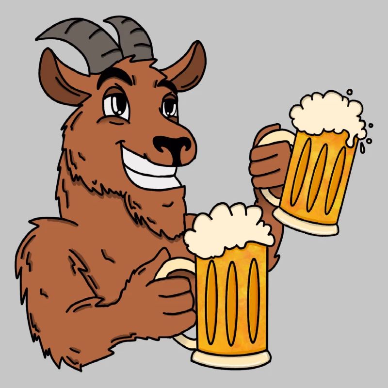 Saufender Bock