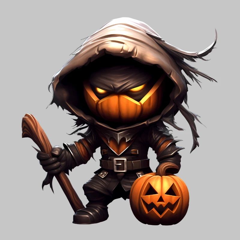 Kürbis Ninja