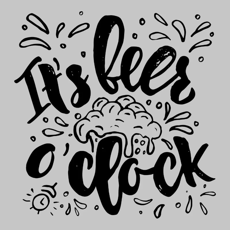 It's beer o'clock