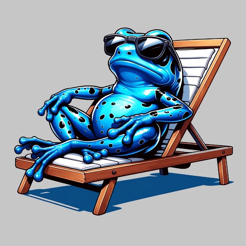 Pfeilgiftfrosch Frosch Design