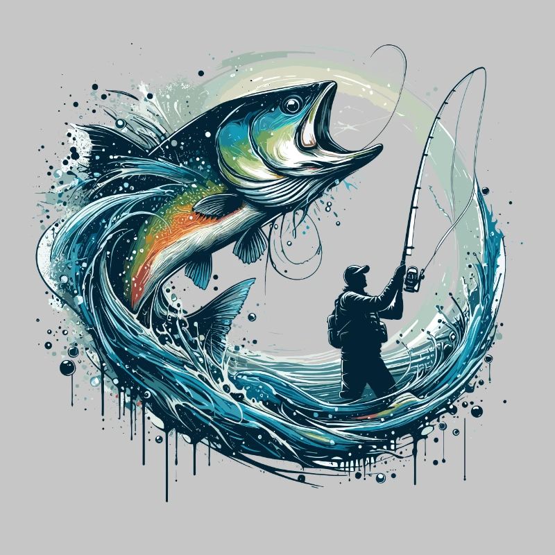 Cadeau dynamique de pêche