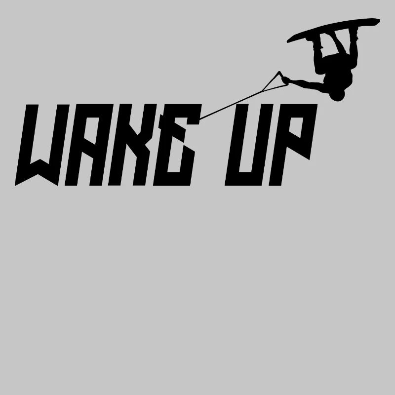 Kitesurfer Statement Stunt Wakeboard Surf