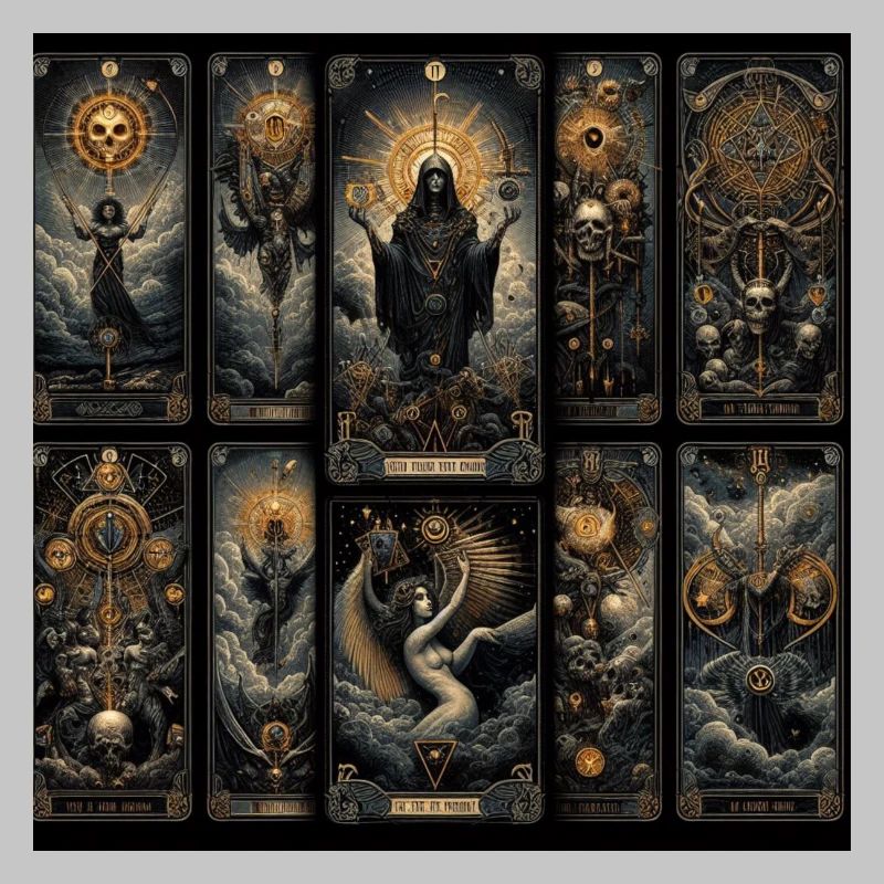 Tarot Shadows and Angels