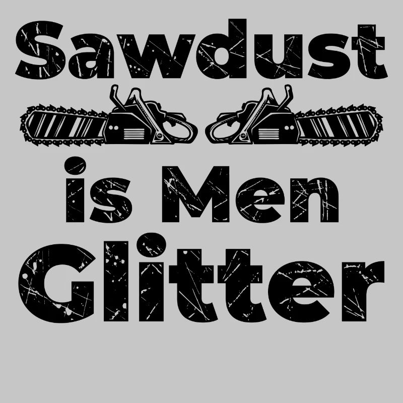 Bûcheron déclaration bois sciure de bois sciure de bois foresterie