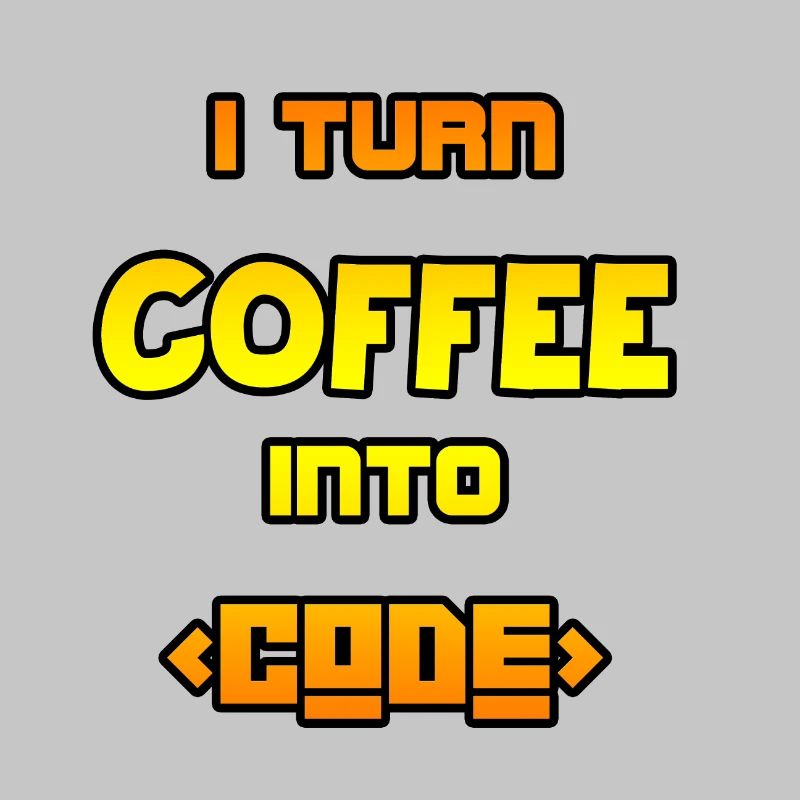 Ich verwandle Kaffee in Code