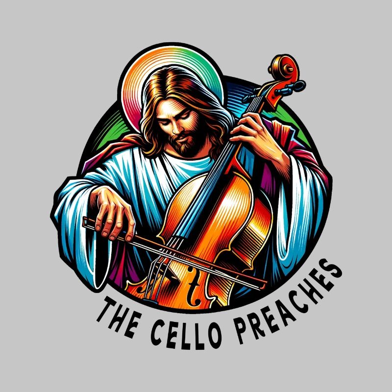 Le violoncelle prêche Jésus-Christ