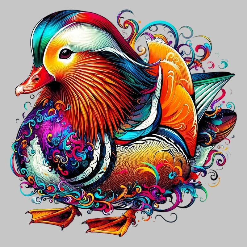 Mandarin duck