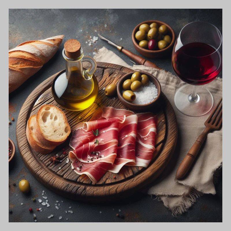 Ham platter