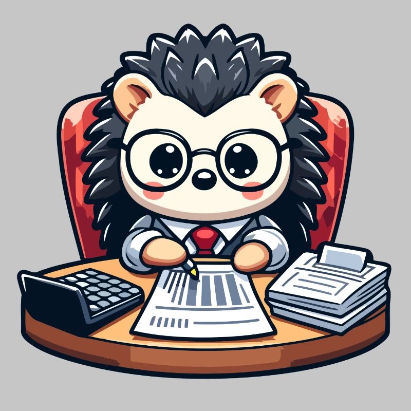 Hérisson comptable : la bestiole calculatrice