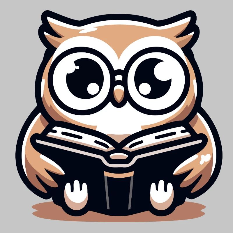 Wise Owl Reader Bookish Charm