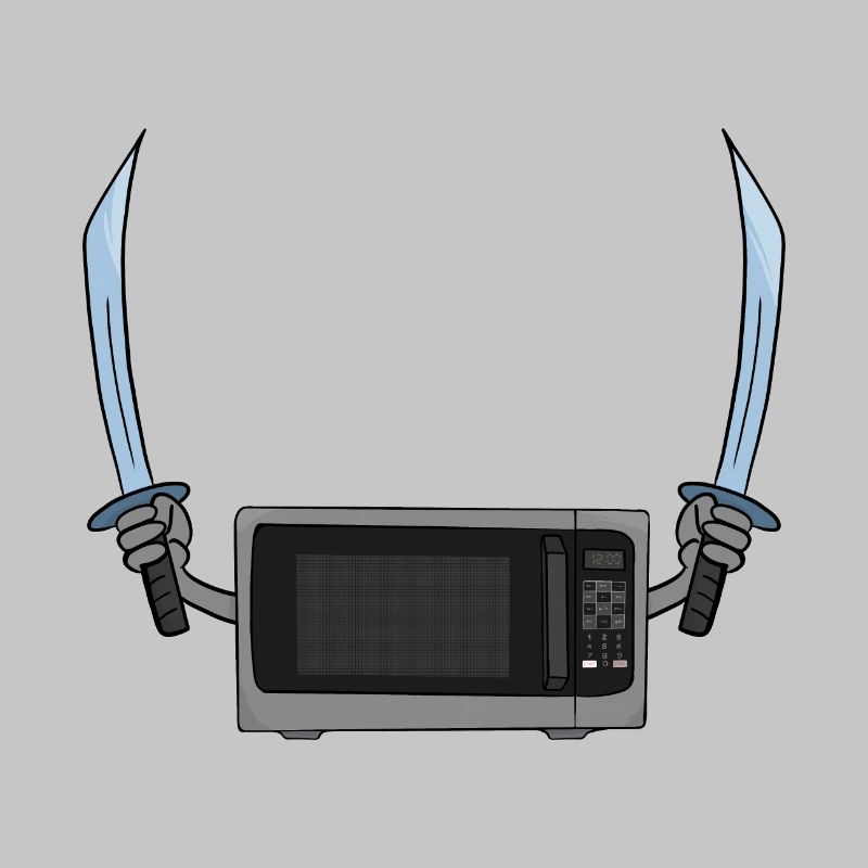 Microwave oven and the sword