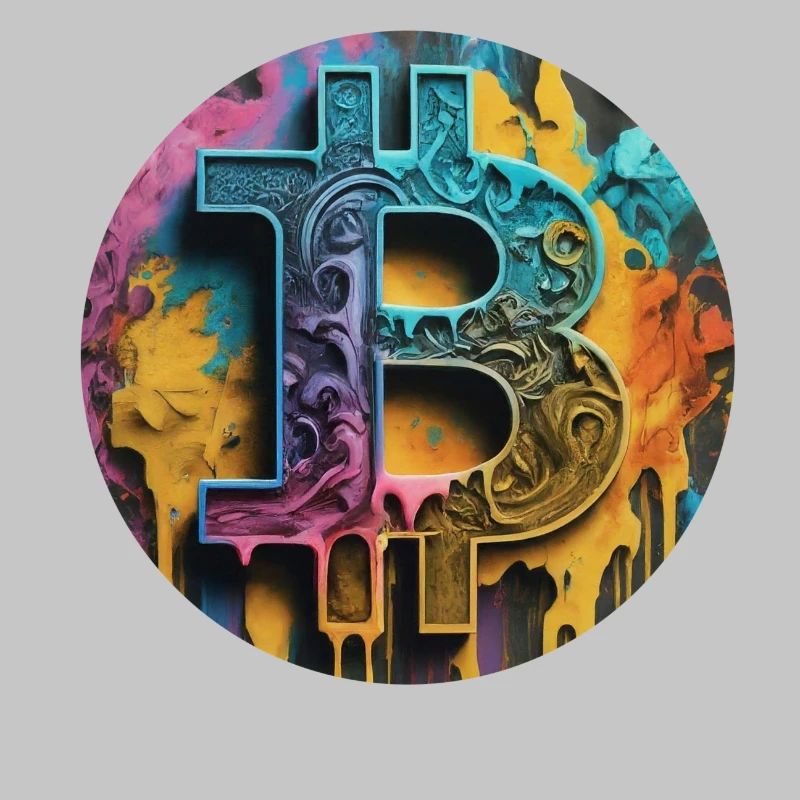 Bitcoin-Graffiti: Bunt und Rebellisch