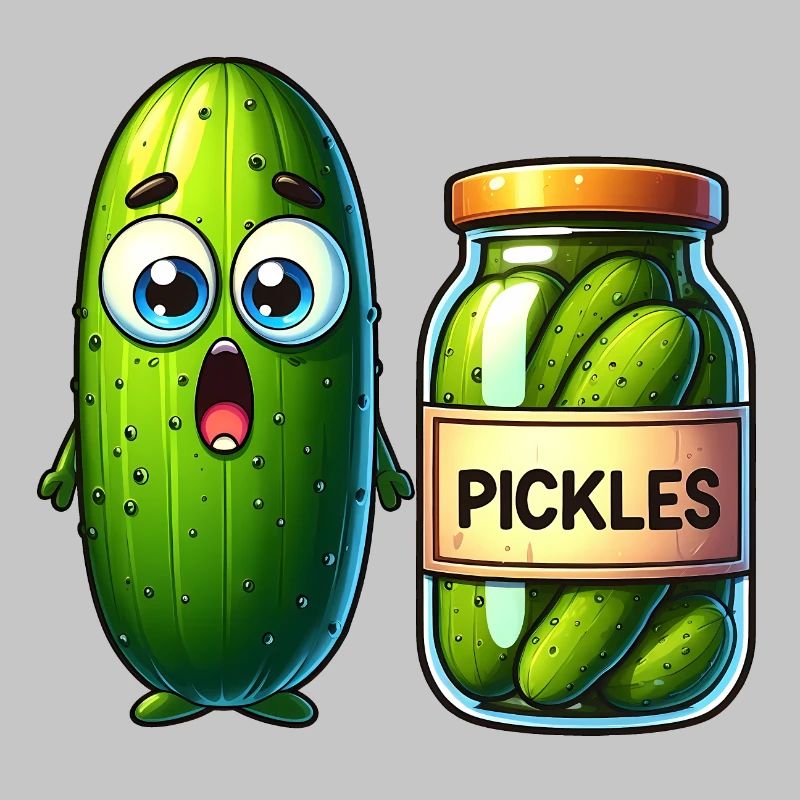 La situation difficile des cornichons au concombre : choqué et choqué !