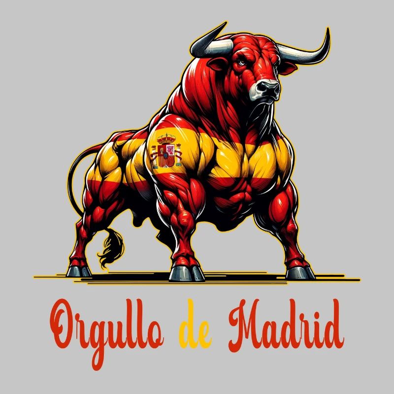 The Pride Madrid flag design