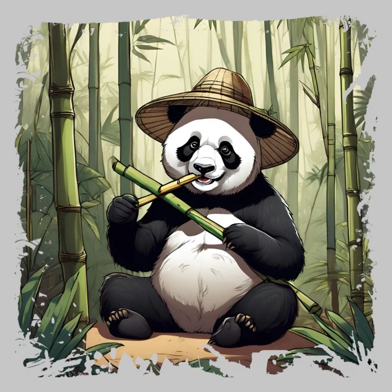 Panda isst!
