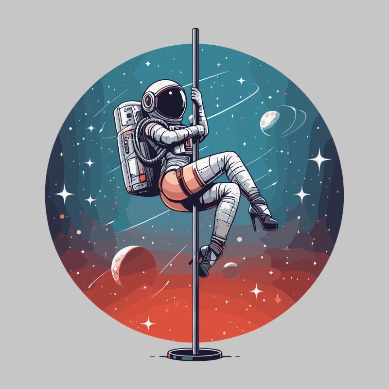 Pole Dance Astronaut Pole Dance Gift