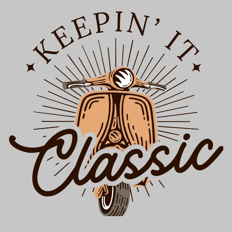 Keepin' It Classic - Look de scooter vintage
