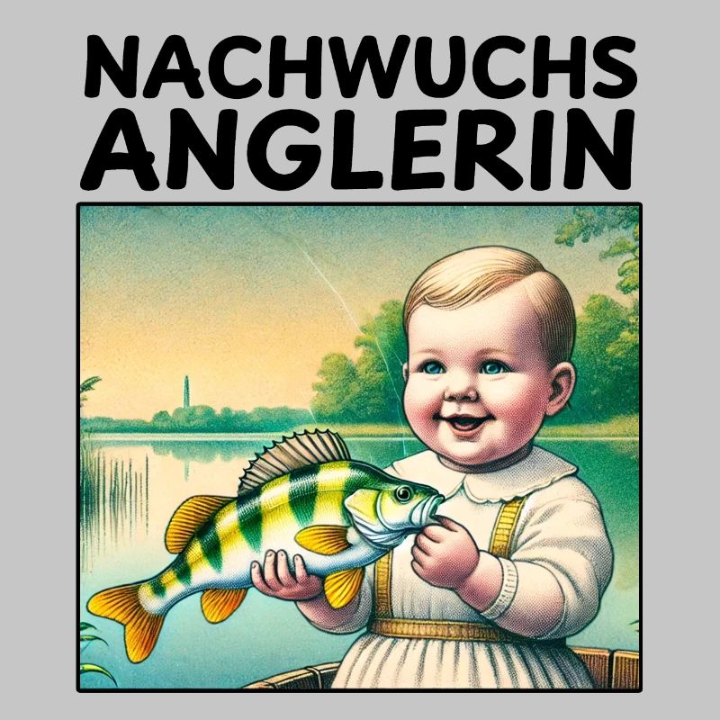 Nachwuchs Anglerin