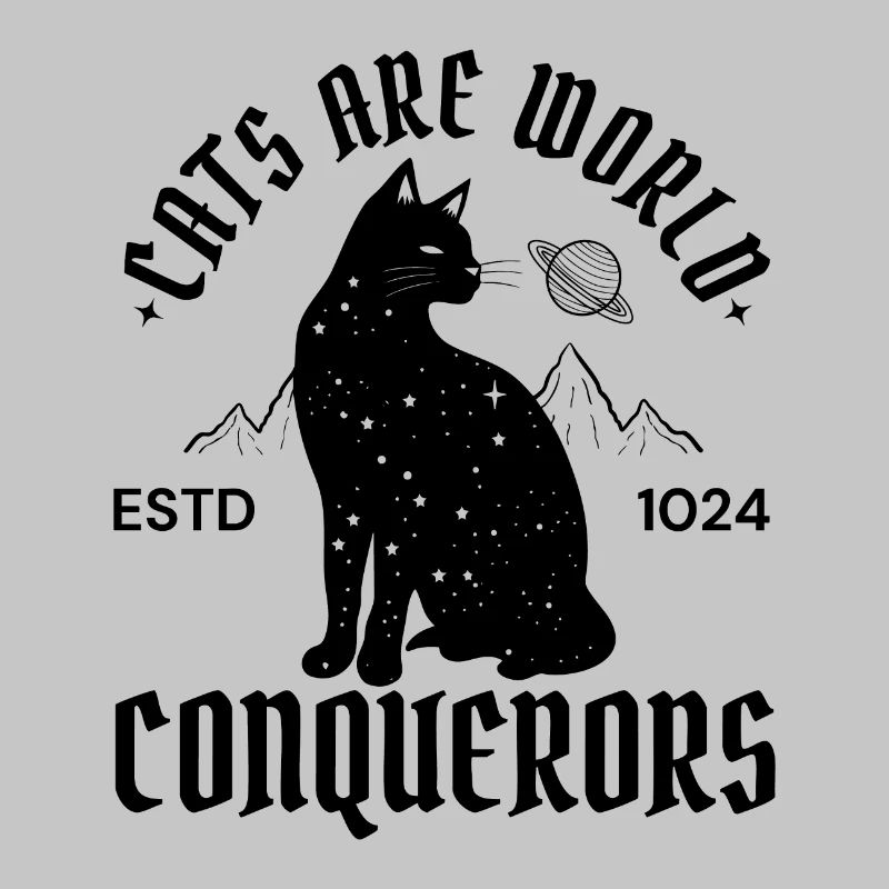 Black Cat Conqueror - Thème Chat Mystique