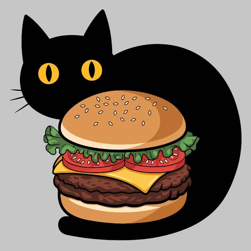 Burger Katze
