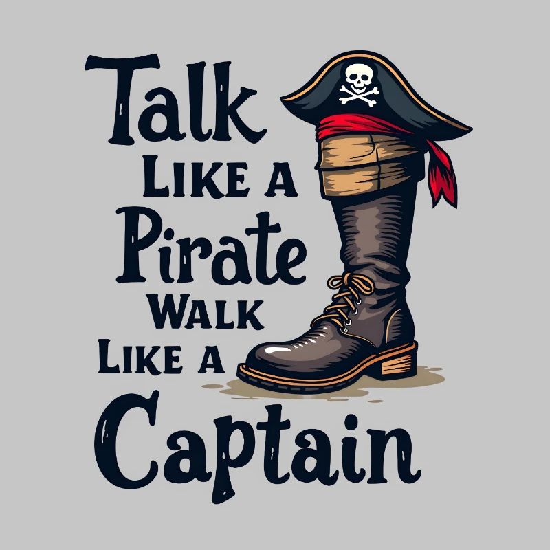 Parler comme un pirate, marcher comme un capitaine