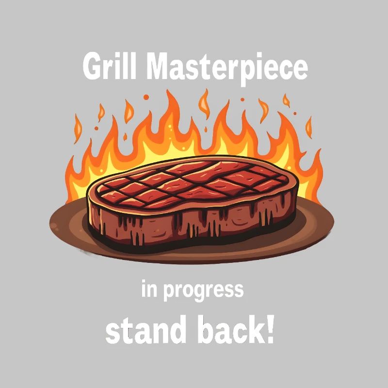 Grill Masterpiece in Progress