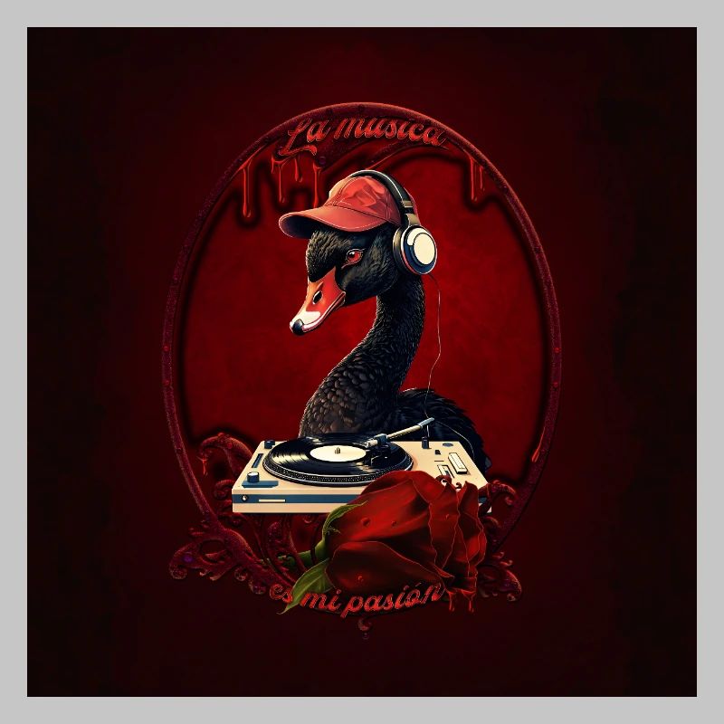 The black swan, which symbolizes creativity