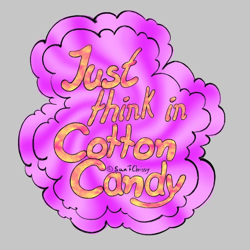 Cotton Candy Thinking Extra Shine