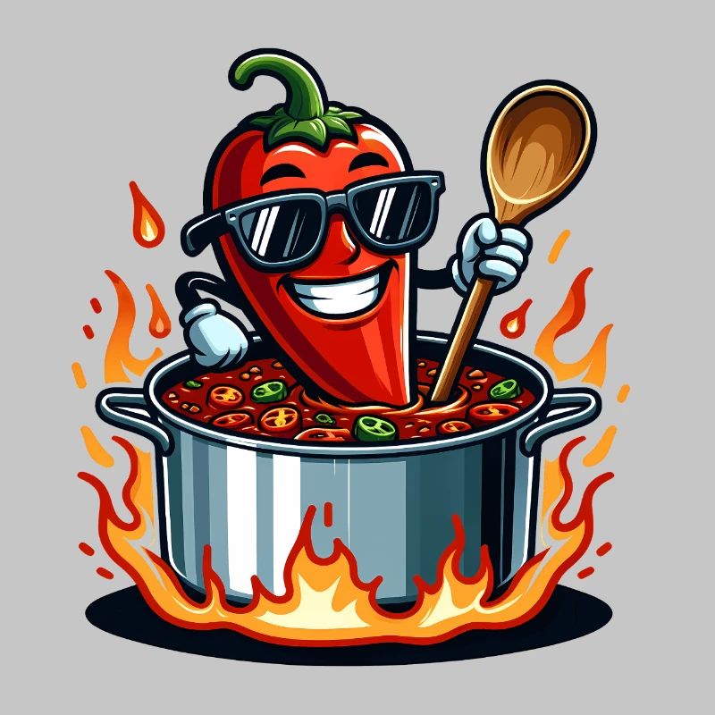 Kochen mit Feuer