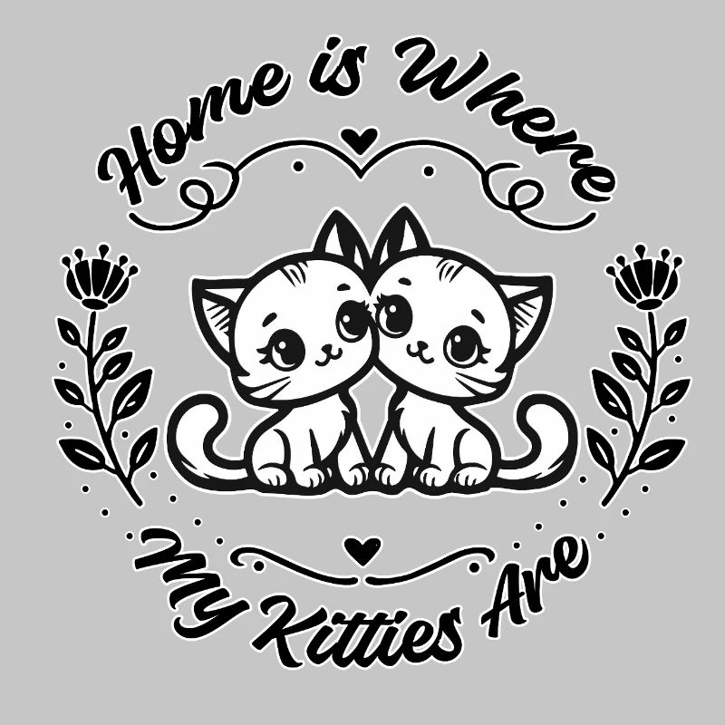 La maison, c’est là où sont mes chatons