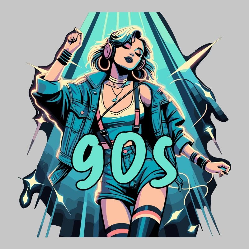 Femme Dancing Retro Disco Disco Cadeau