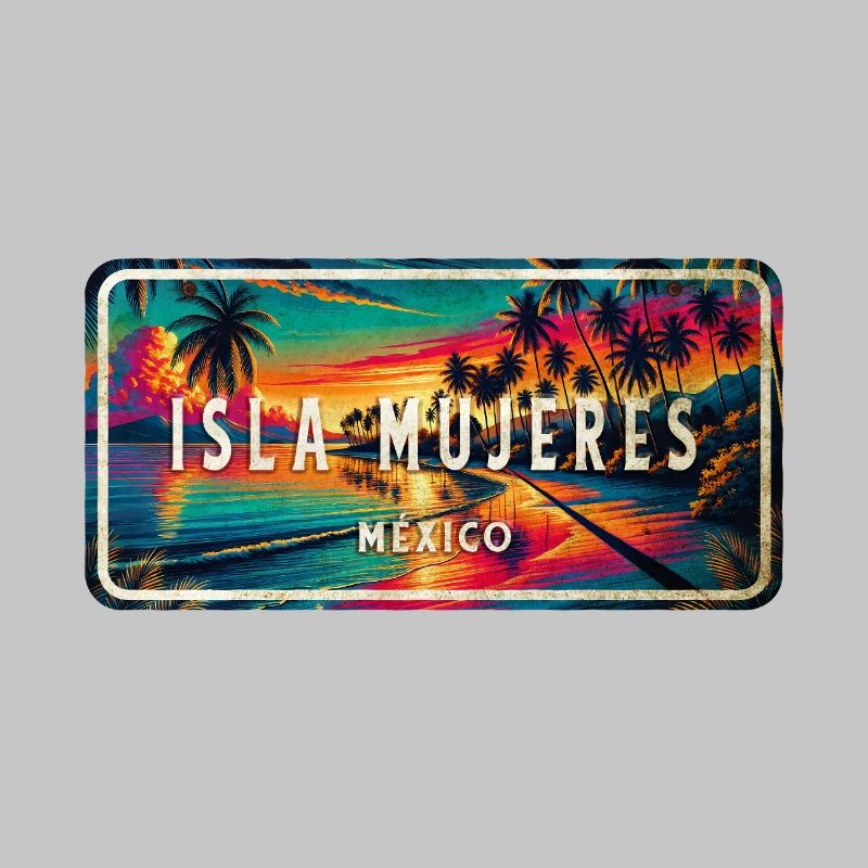 Isla Mujeres Mexico Sunset Design