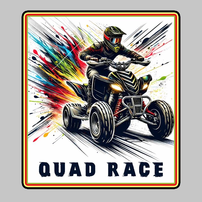 Course de quad – Explosion de vitesse