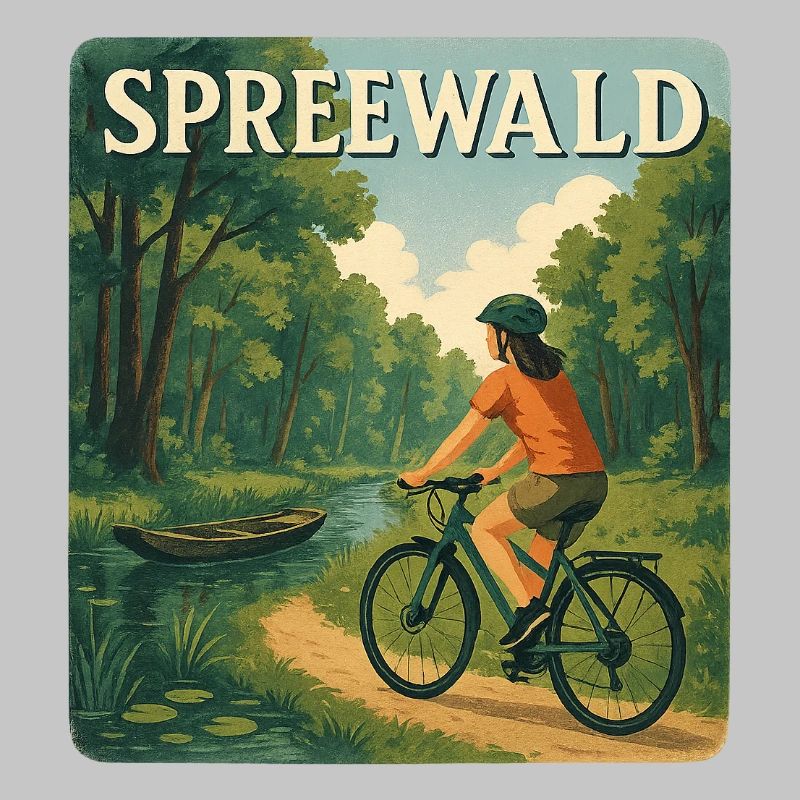 Vintage- Radfahrer