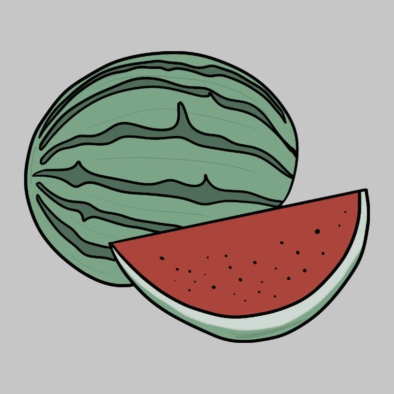 Délicieux fruit pastèque