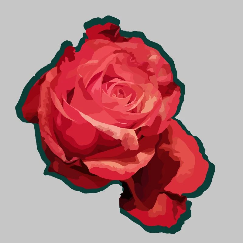 Rote Rose