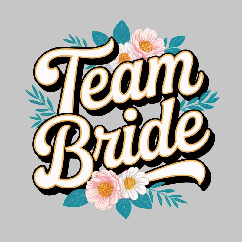Team Bride! Personalisierbar