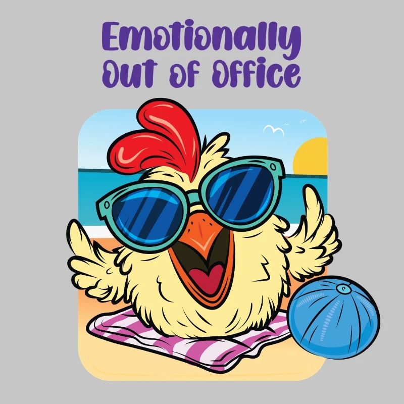 Chicken on the Beach – Mentally Checked Out