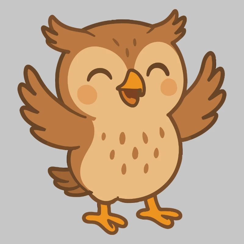 Cheerful Feather Friend