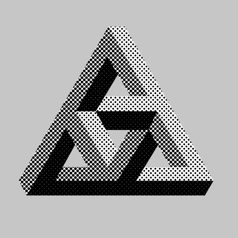 Illusions d’optique Design Triangle