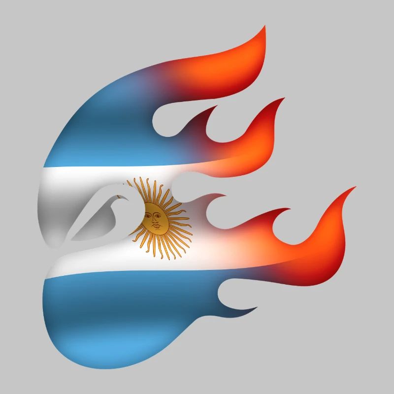 Drapeau de l’Argentine - Argentine - Ninja
