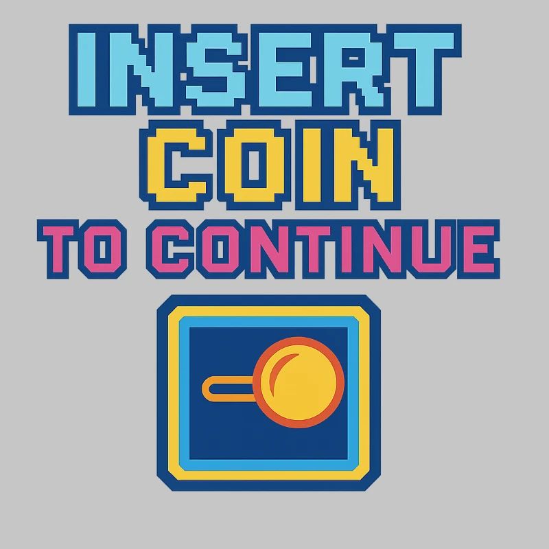 Retro Pixel Arcade Game Design