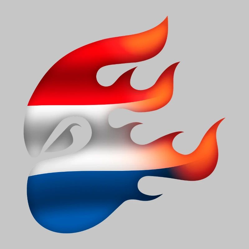 Drapeau des Pays-Bas - Pays-Bas - Ninja