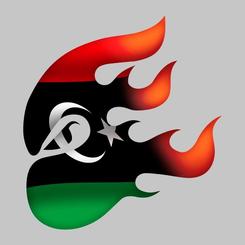 Drapeau de la Libye - Libye - Ninja