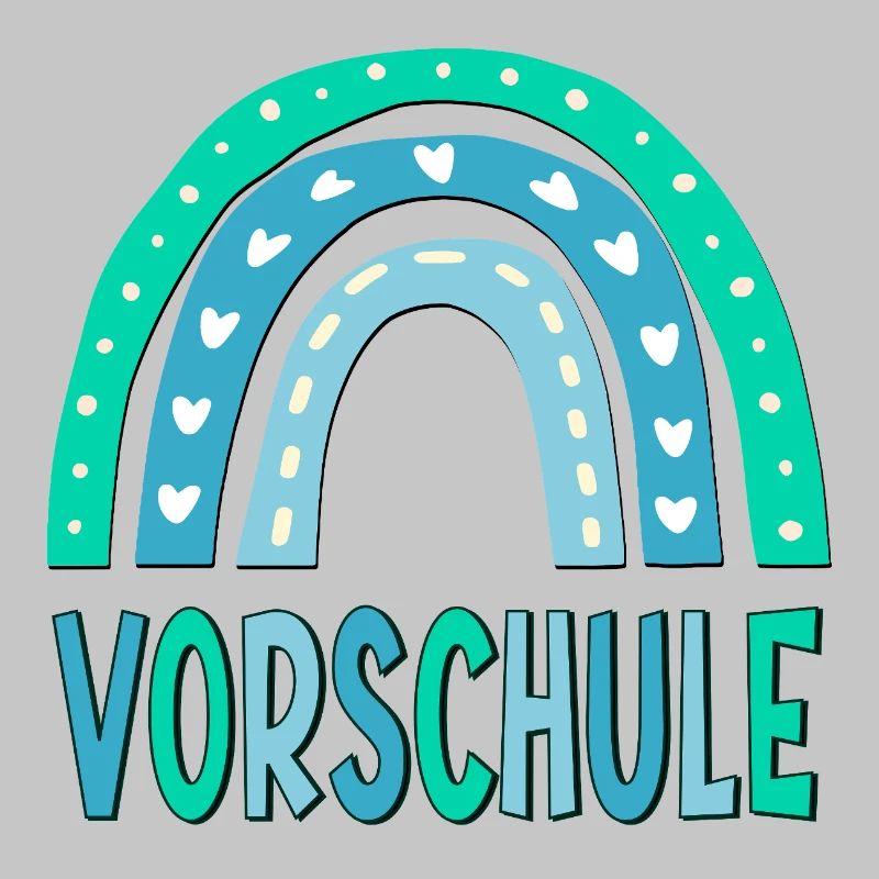 VORSCHULE VORSCHULKIND REGENBOGEN