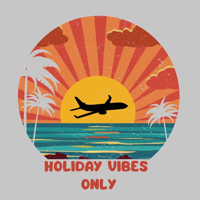 coucher de soleil avion vacances design
