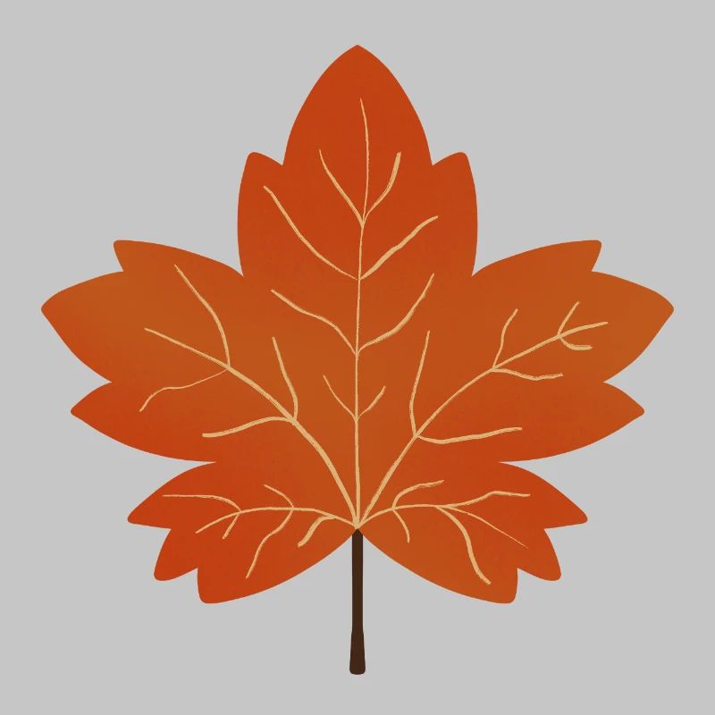 Illustration de feuille d’érable d’automne